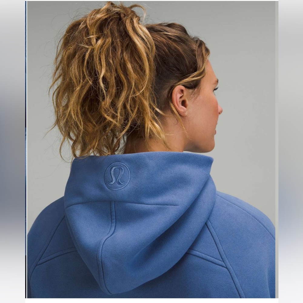 NWT Lululemon Scuba Oversized Half-Zip Hoodie / Water Drop - Picture 6 of 6